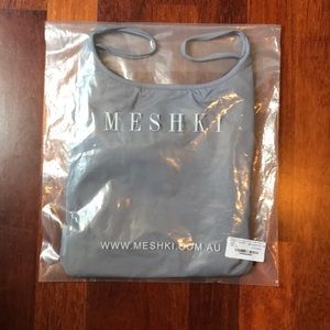 Meshki Delilah Grey Bodysuit